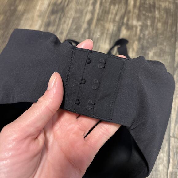 Skims Bra T-Shirt Underwire 34H Black Lined - Picture 2 of 6